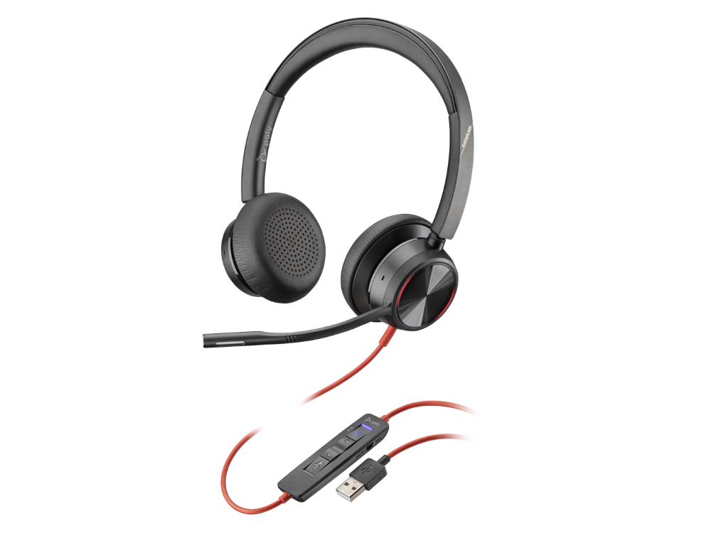 HP Poly Blackwire 8225-M
