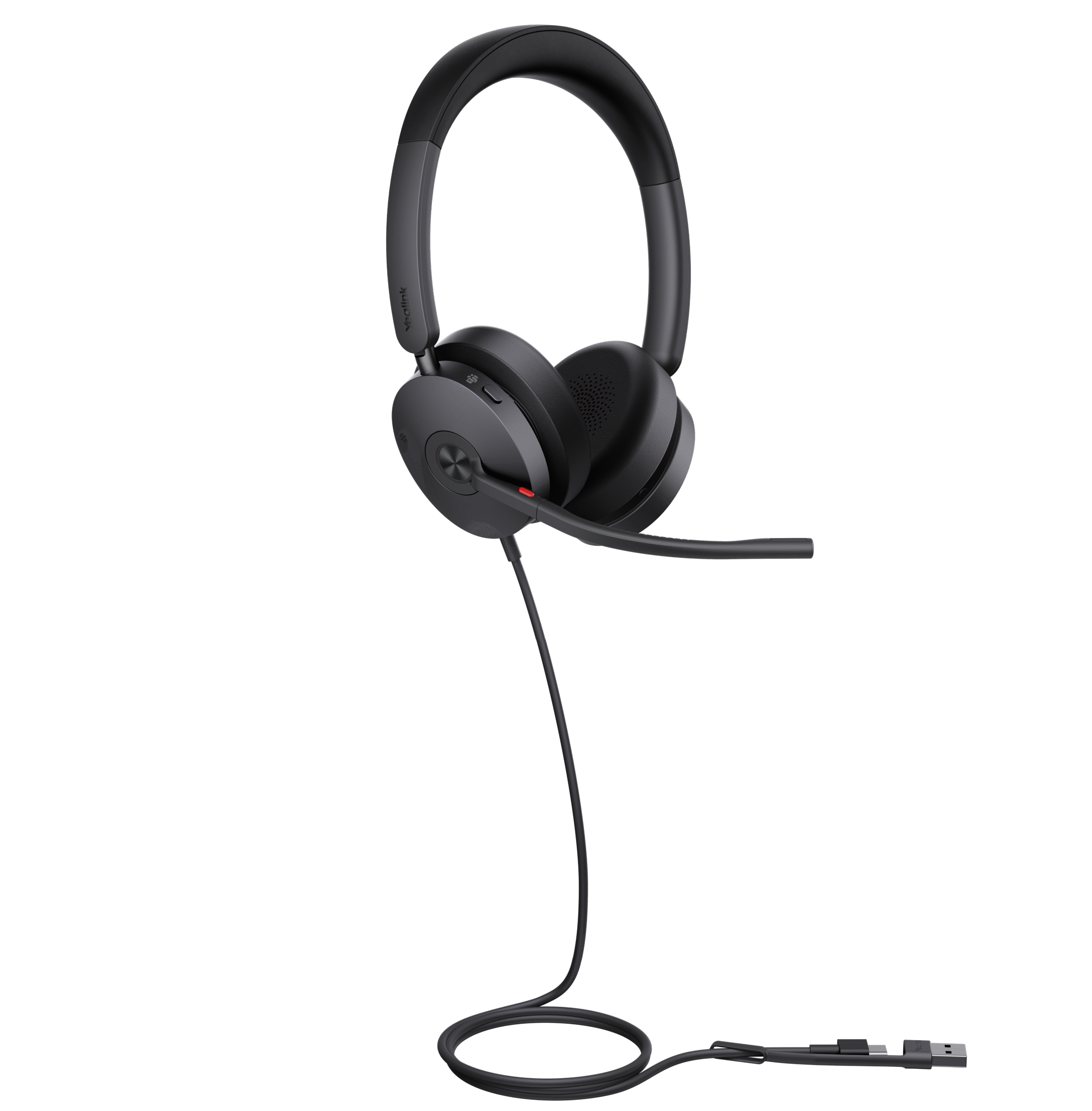 Yealink UH48 draadgebonden headset - vooraanzicht