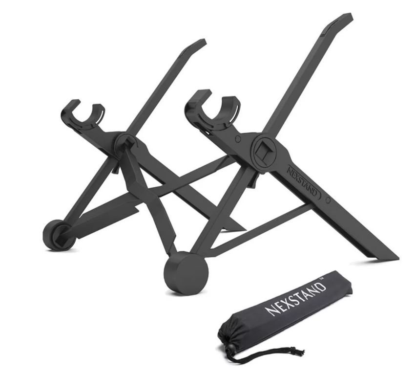 Nexstand K2 laptopstandaard, verstelbaar en ergonomisch voor thuiswerken en onderweg