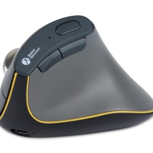 FastForward ergonomische computermuis met 75 graden hellingshoek, zwart