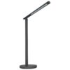 NIILA USB bureaulamp zwart met LED-verlichting en USB-poort