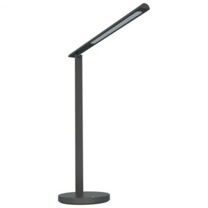 NIILA USB bureaulamp zwart met LED-verlichting en USB-poort