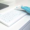 Schoonmaken - Purekeys compact medisch toetsenbord (medical keyboard)