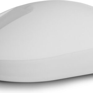 Zijaanzicht Purekeys medische muis draadloos wit